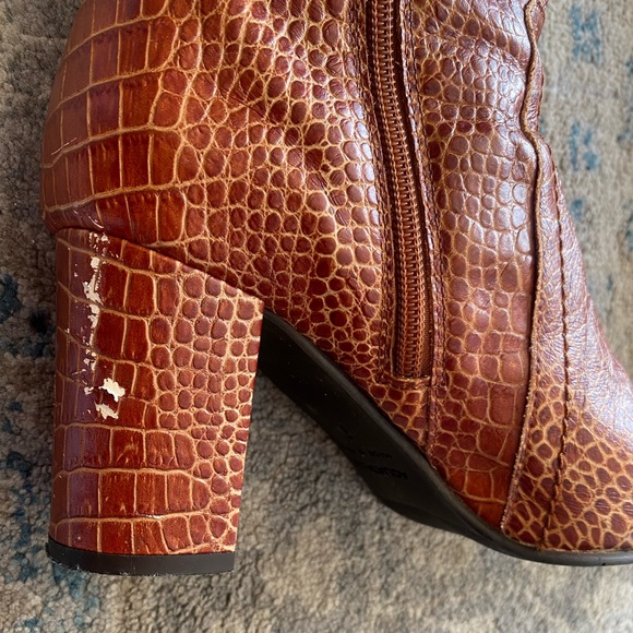 Aquatalia Florina Over The Knee Boot In Brown - Picture 9 of 9